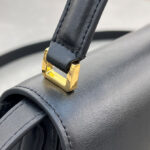 Christian Dior Small 30 Montaigne Avenue Top Handle Bag Black